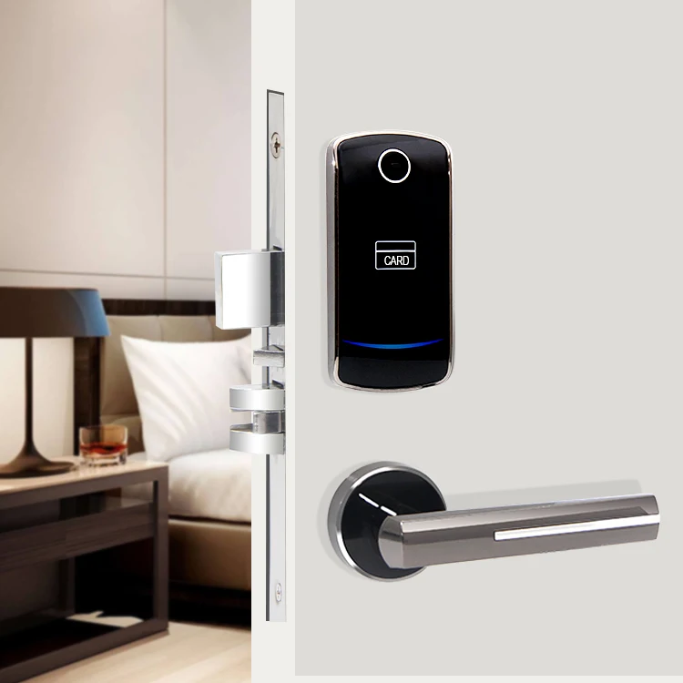 Smart Split RFID Electronic Key Card Security Door Lock for hotel enlarge