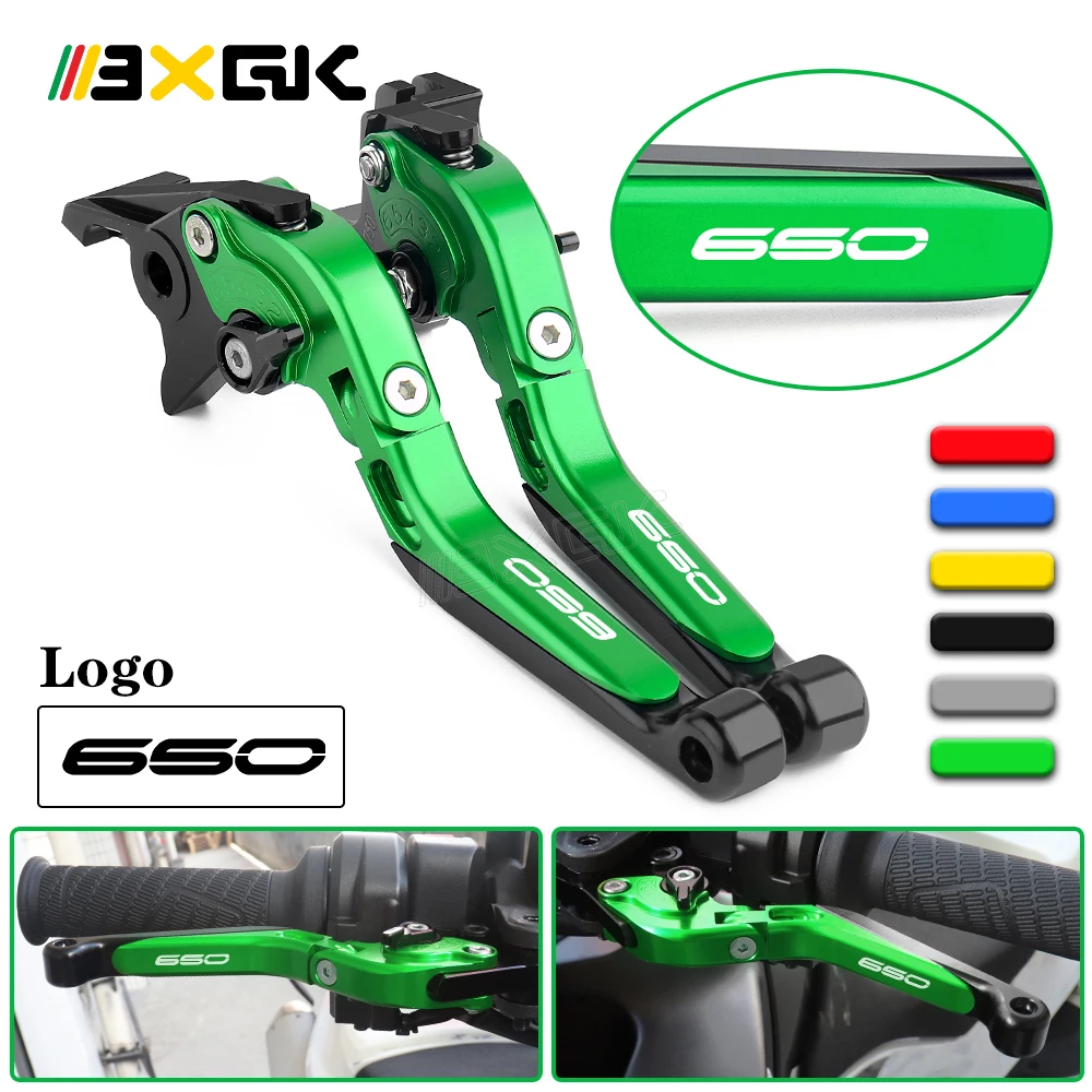 

2022 Z650 Motorcycle CNC Brake Clutch Levers For Kawasaki Z 650 2017 2018 2019 2020 2021 Brake Lever Handle Folding Extendable