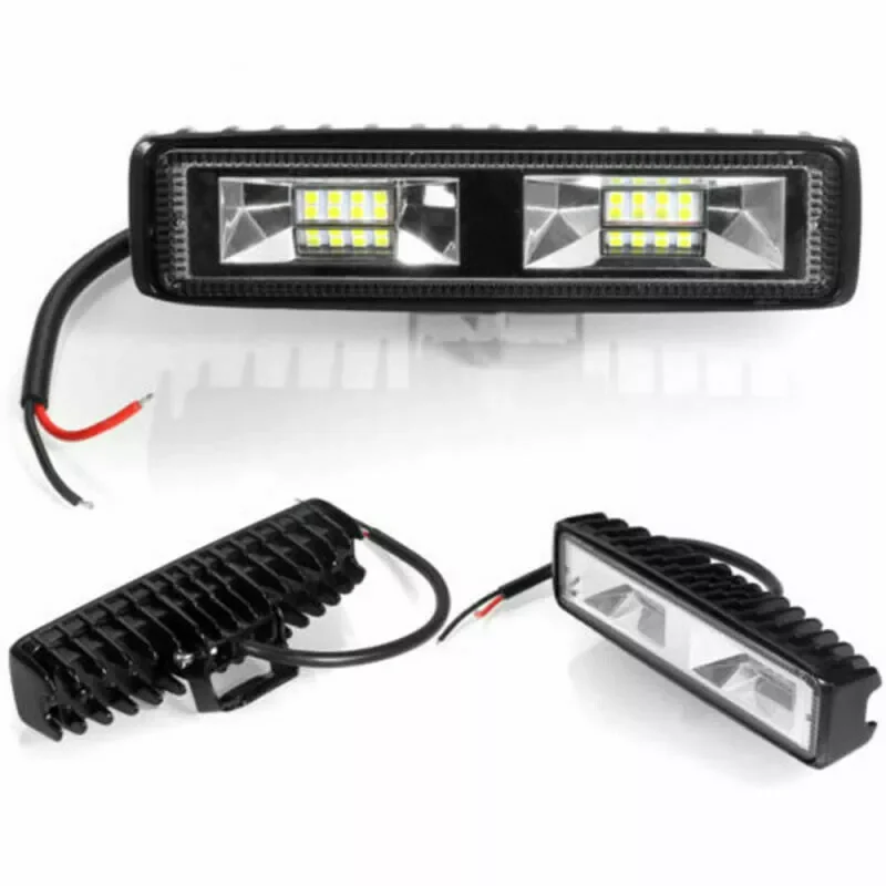 

2Pcs/1PC 30W LED Headlights Spotlight LED Work Light Angel Eyes Offroad 9-32V Fog Light For 4x4 Jeep ATV SUV Trucks Car Tractor