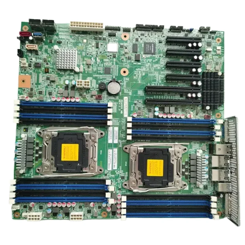 Подходит для шестикарточного компьютера X99 основная плата с двойным серверным