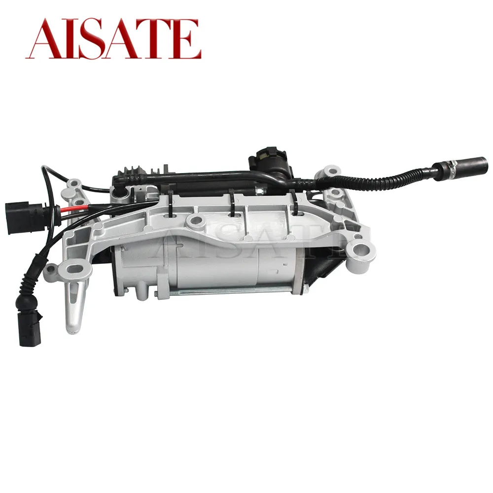 Воздушная подвеска компрессор насос с кронштейном + труба для Audi Q7 7L8616006A 7L8616006C