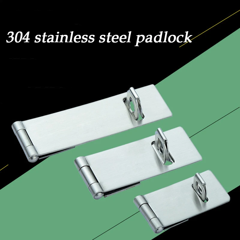 

304 Stainless Steel Durable Grounding Accessories Ground Wire Smooth Surface Tool Easy Operate Hasp Door Clasp Gate Lock