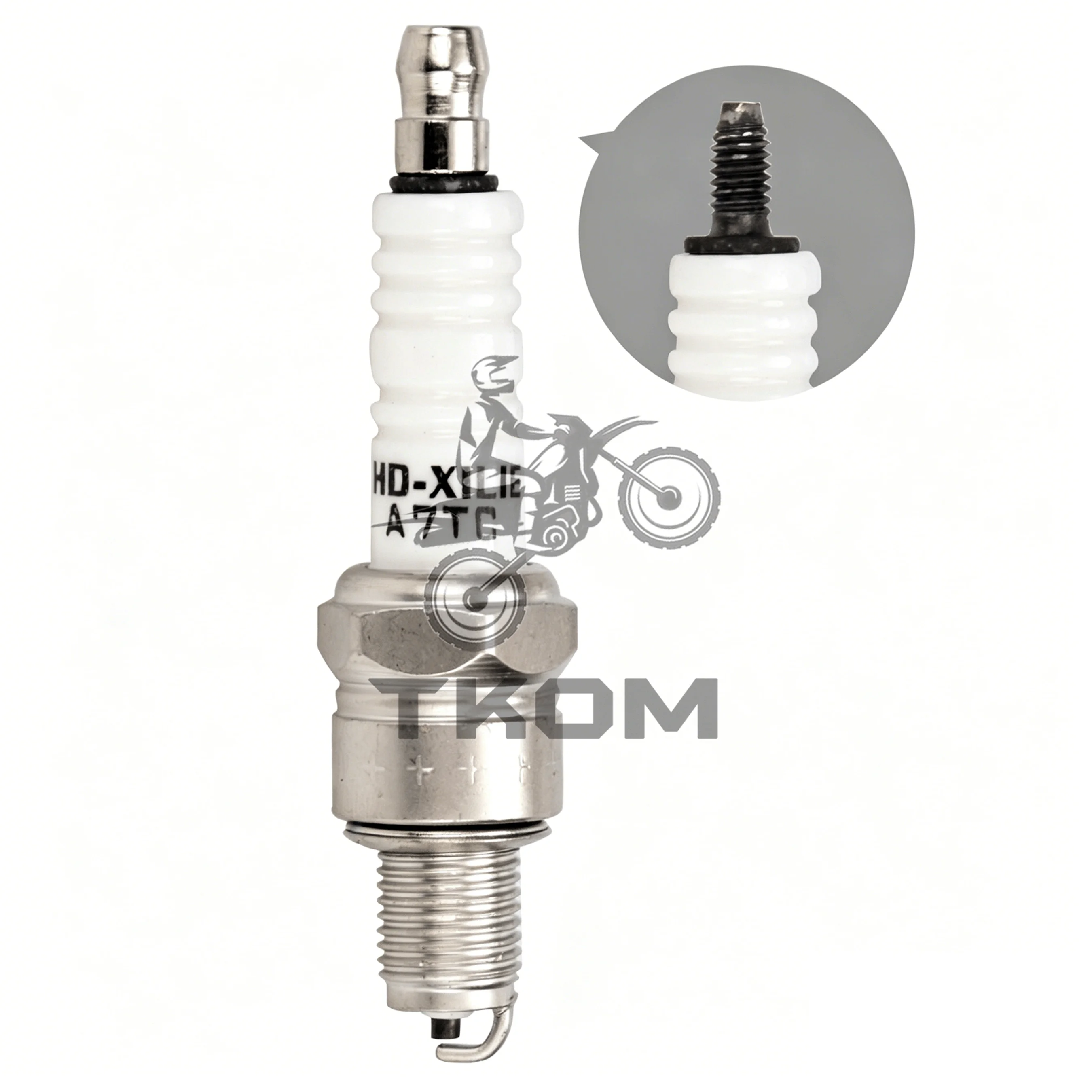 Фото Комплект проводки, катушка зажигания, свеча зажигания для 50cc 70cc 90cc 110cc 125cc, статор, CDI-катушка для квадроциклов, багги, картов №5
