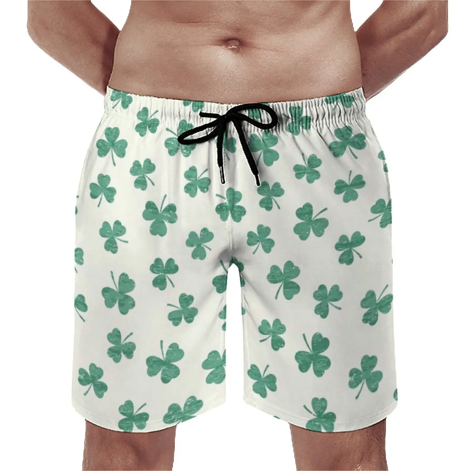 Мужские пляжные шорты милые короткие штаны для плавания танцующие шампоны