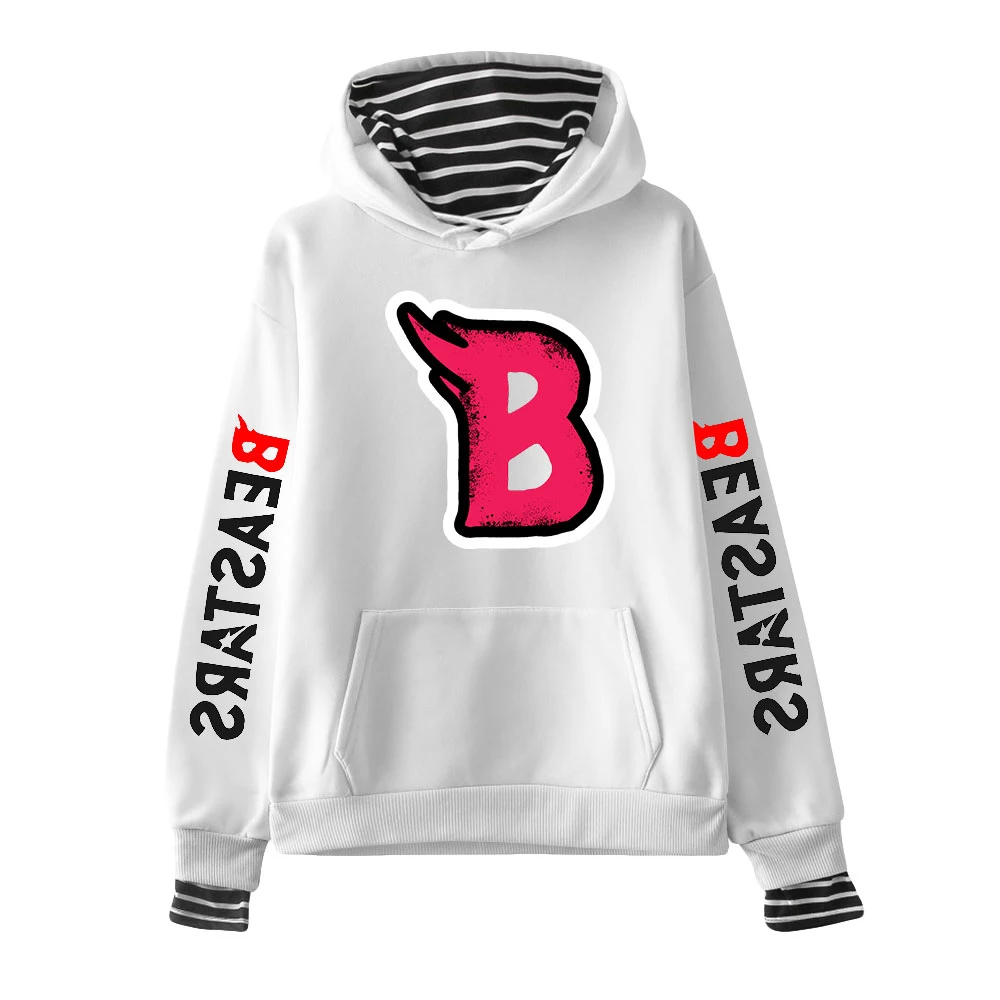 

2022 The New Autumn and Winter Men's and Women's Same Fake Two-piece Hooded Sweater Fashion Printing Casual All-match Jacket y2k
