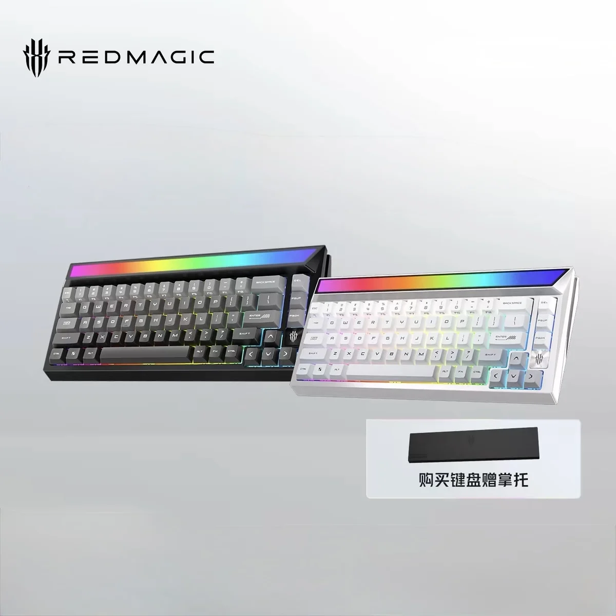 Фото Магнитная клавиатура Nubia / Red Devil Ice Blade - Игровая проводная клавиатура с магнитными переключателями №1