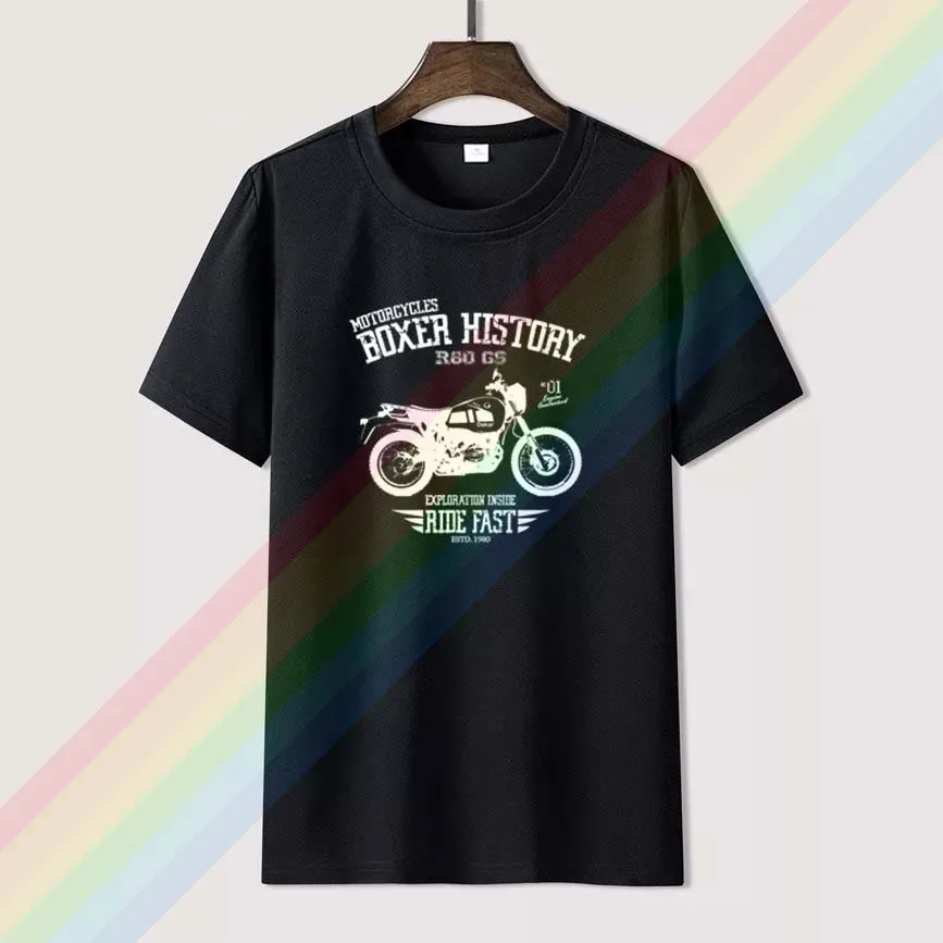 

2021 R80 GS Adventure Boxer Style Engine Motorrad Summer T Shirt Clothes Popular Shirt Cotton