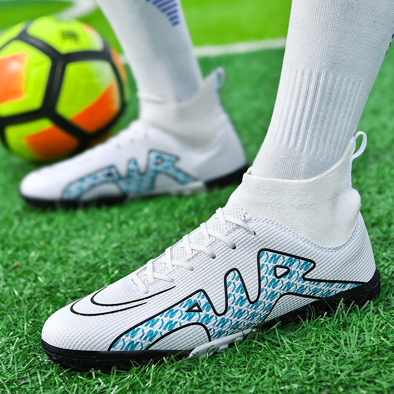 Soccer Shoes Men's Sneaker Society Cleats TF Children's Football Shoes Football Boots Original Men Football Boots Free Shipping