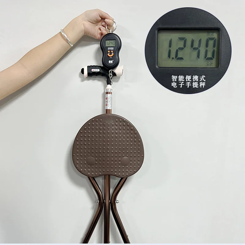 Сверхлегкий табурет портативный туристический с тростью однотонная мебель для