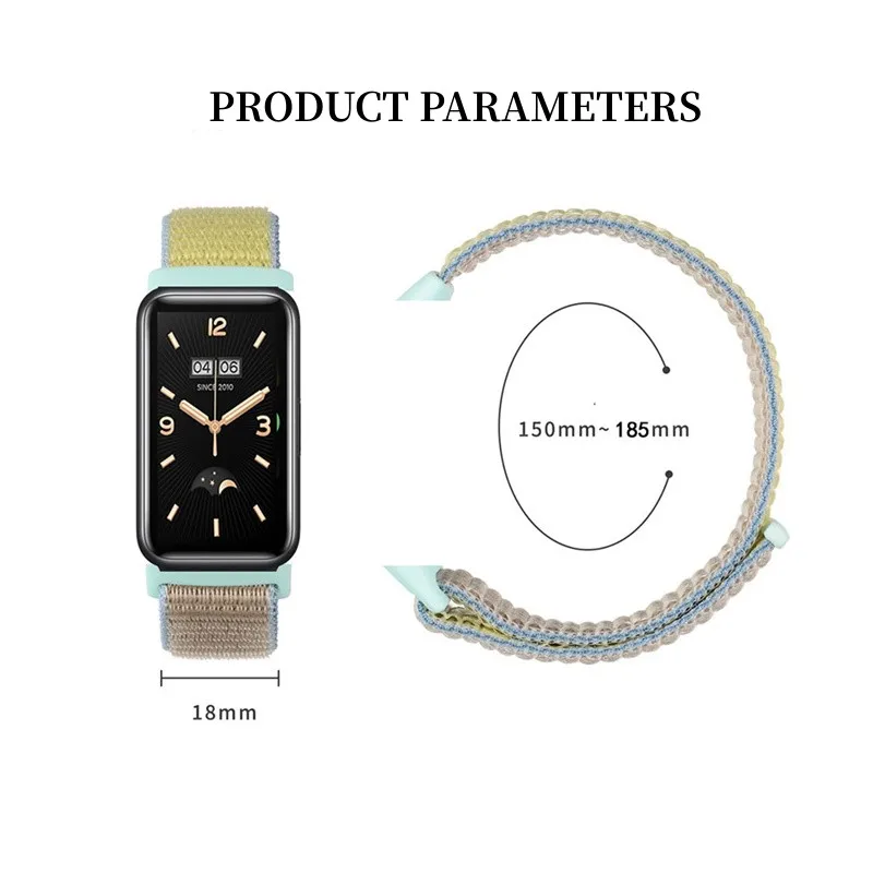 Nylon Strap For Xiaomi Mi Band 7 Pro Bracelet Wristband Smart Watch Replacement Strap for Xiaomi band 7 pro miband 7 Pro Correa