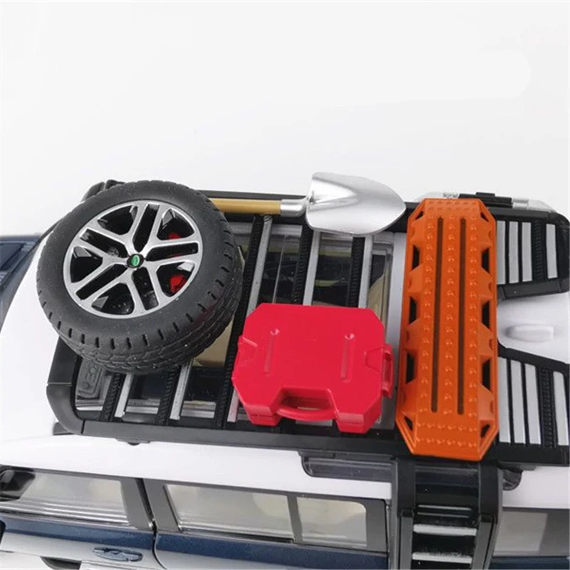 

Mingyi my118 simulated Land Rover Defender alloy off-road vehicle children's return toy car model