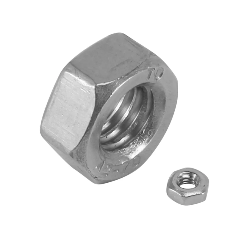 Набор метрических шестигранных гаек из нержавеющей стали 320 304 шт. для болтов (M2 M2.5