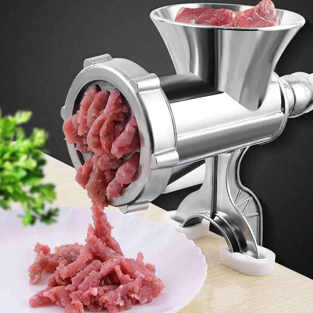 

Manual Meat Grinder Aluminum Alloy Sausages Pasta Maker Kitchen Gadgets Multi-function Handheld Chopper Sausage Stuffer Machine