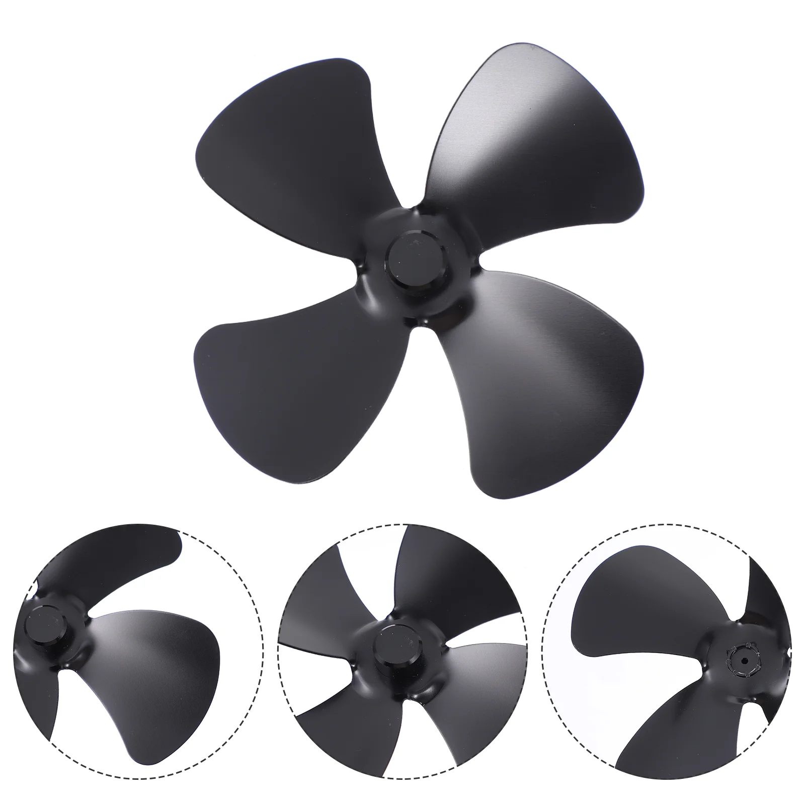 

Heavy Duty Aluminium Alloy Fan Blades for Heat Powered Stove Fan Fireplace Fan