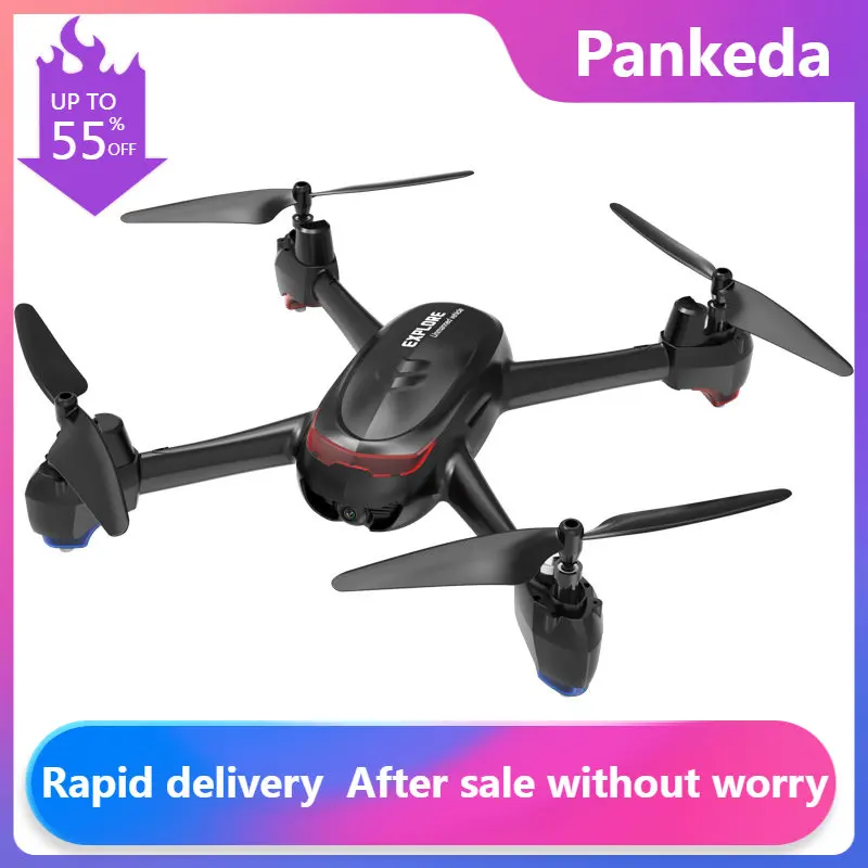 S7 High Tech RC Drone with HD 1080p Double Camera Quadcopter 2.4G WIFI Auto Follow Surround Headless Helicopter RC Outdoor Toys
