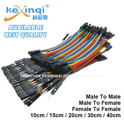 Dupont кабели для Arduino 40Pin 2.54 мм