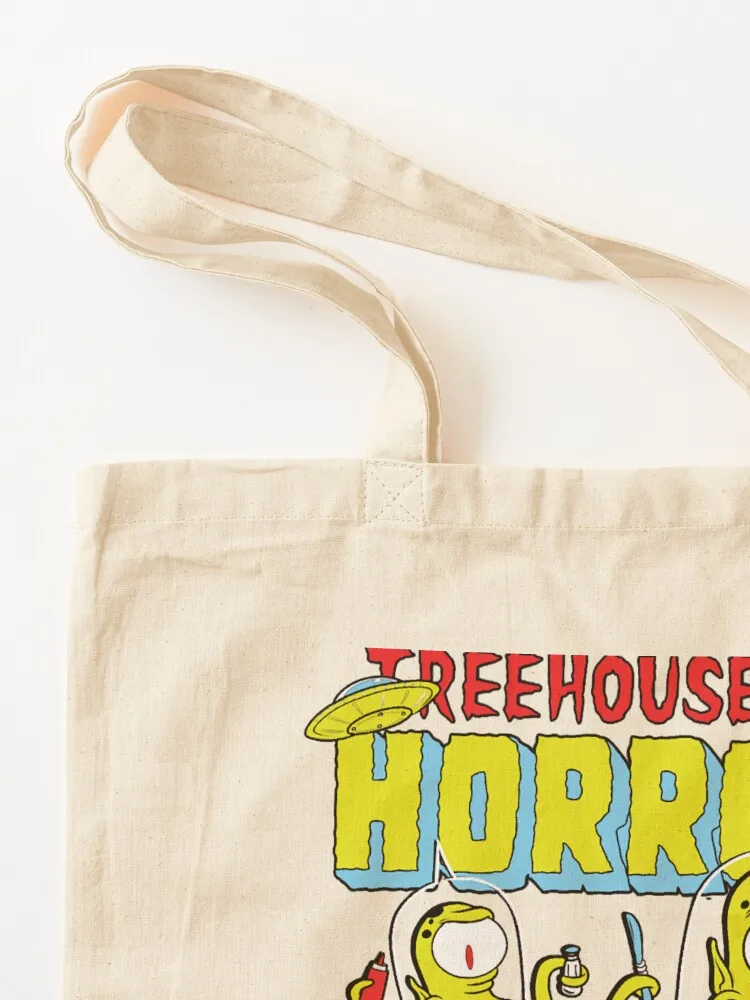 Фото Сумка-тоут Treehouse of Horror Kang and Kodos, милая сумка-кошелек, портативная сумка для покупок, женская сумка-тоут №3