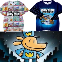 2022 funny manga dog man printed t shirt childrens clothing kids cat kid comic club t shirt boys girls harajuku style tee tops