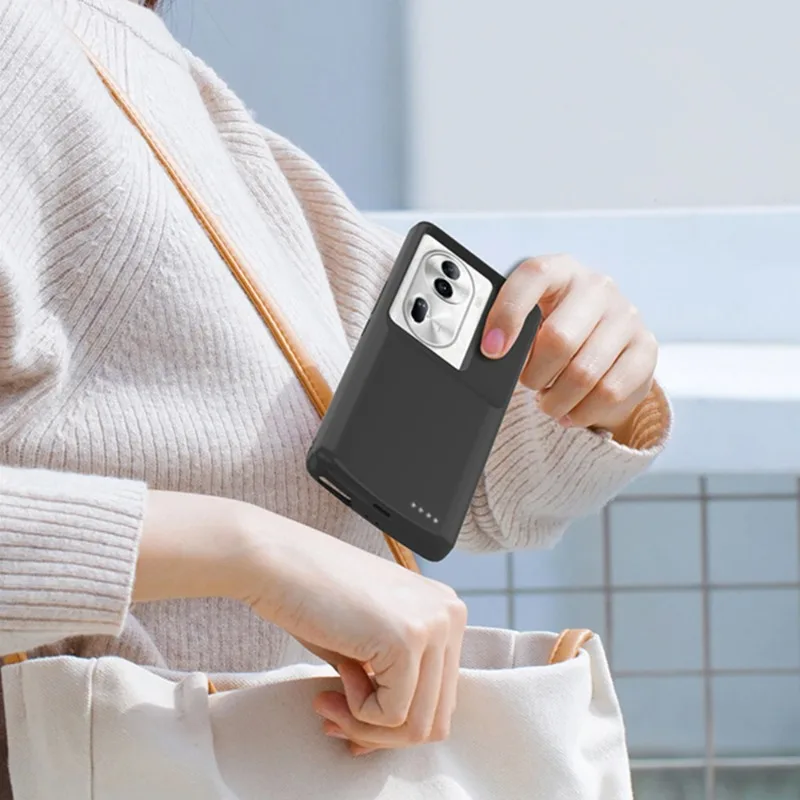 Фото Powerbank для OPPO Reno 10 11 Pro, чехлы для аккумуляторов, портативное зарядное устройство, чехол Power Bank для OPPO Reno 11 10, чехол 10000-20000 мАч №5