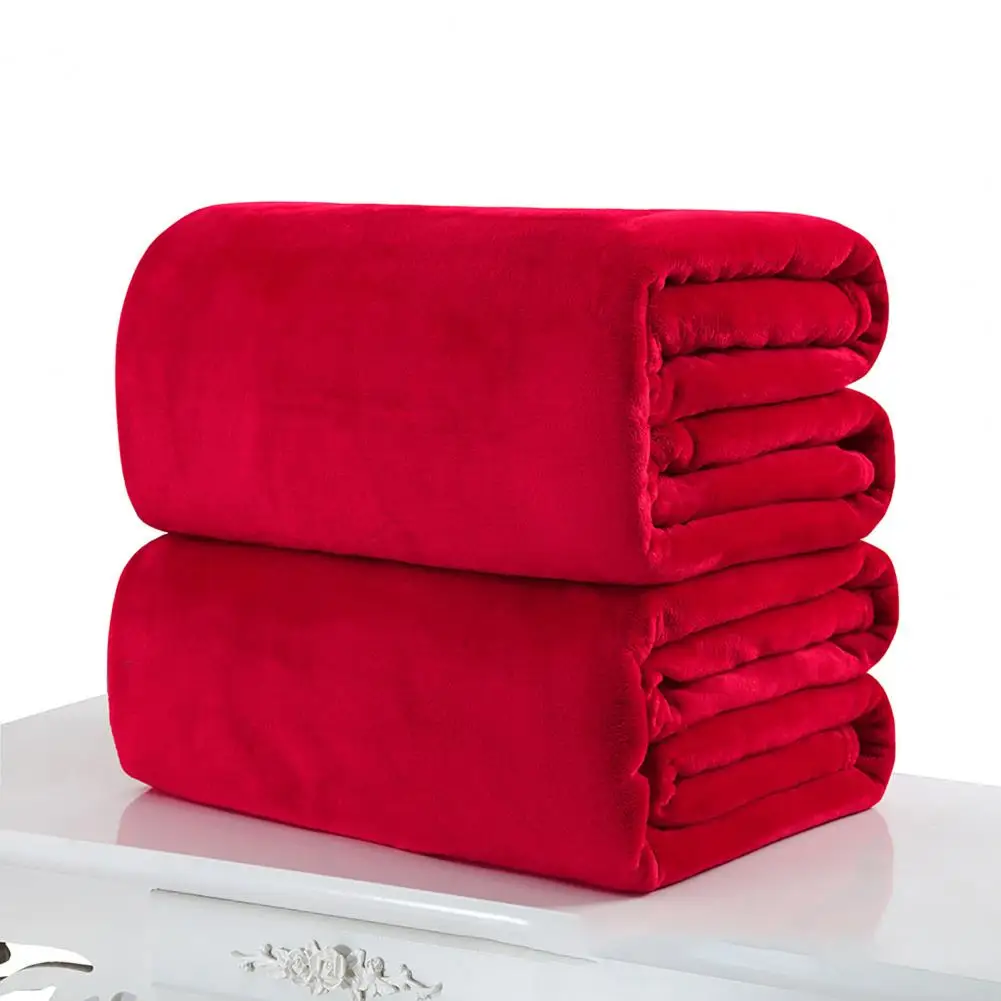 Flannel Blanket Winter Flannel for Winter Blanket Warm Soft Blankets Bedding Supply for Winter