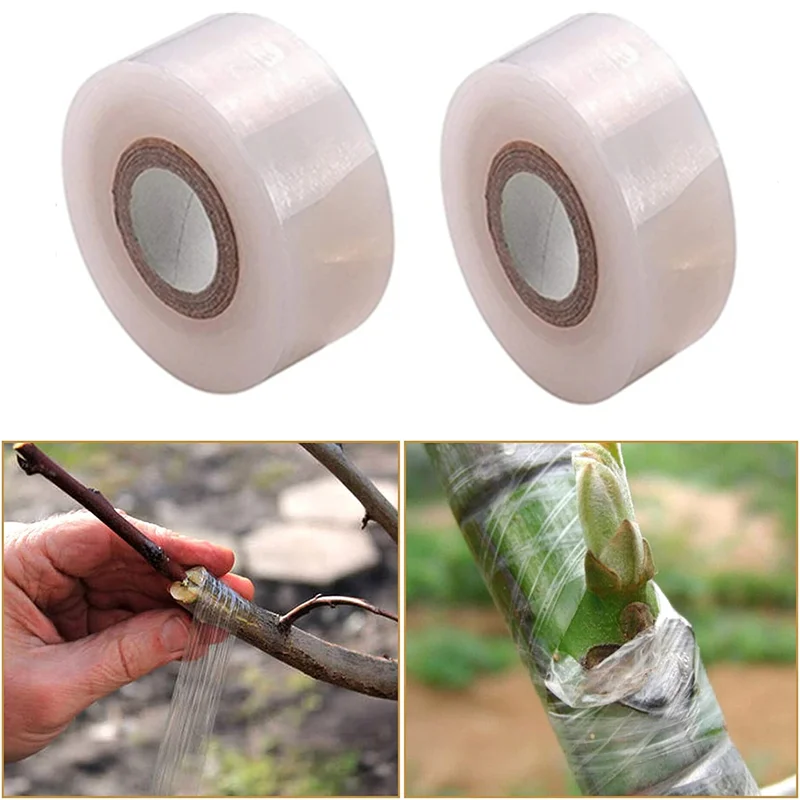 200M PE Grafting Tape Parafilm Garden Tree Plants Seedlings Vine Tomato Grafting Accessories Stretchable Grafting Floristry Film