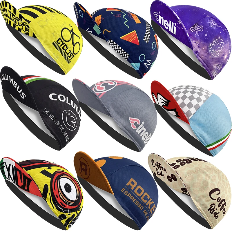 Быстросохнущие мужские кепки из полиэстера для велоспорта дорожные