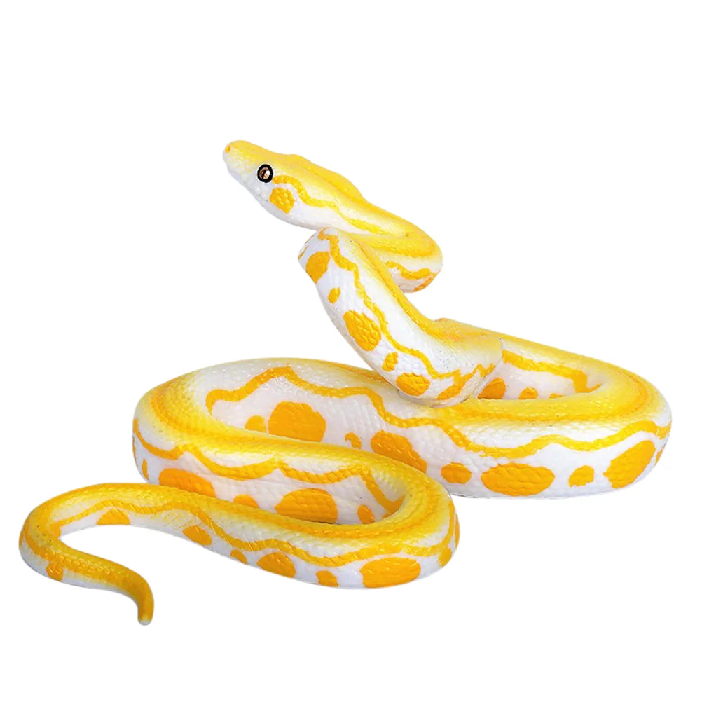 

Детские игрушки Gold игрушечный питон, реквизит ко Дню апрельской души, имитация искусственной змеи, детский ПВХ