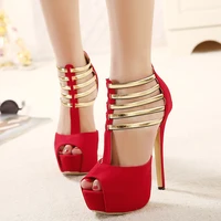 sexy high heels womens shoes platform peep toe wedding shoes women pumps shoes woman high heel shoes tacones mujer size