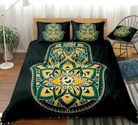 hamsa hand bedding set bohemian duvet cover set fatima of hand bed linen colourful boho bedclothes floral lucky hand bed set