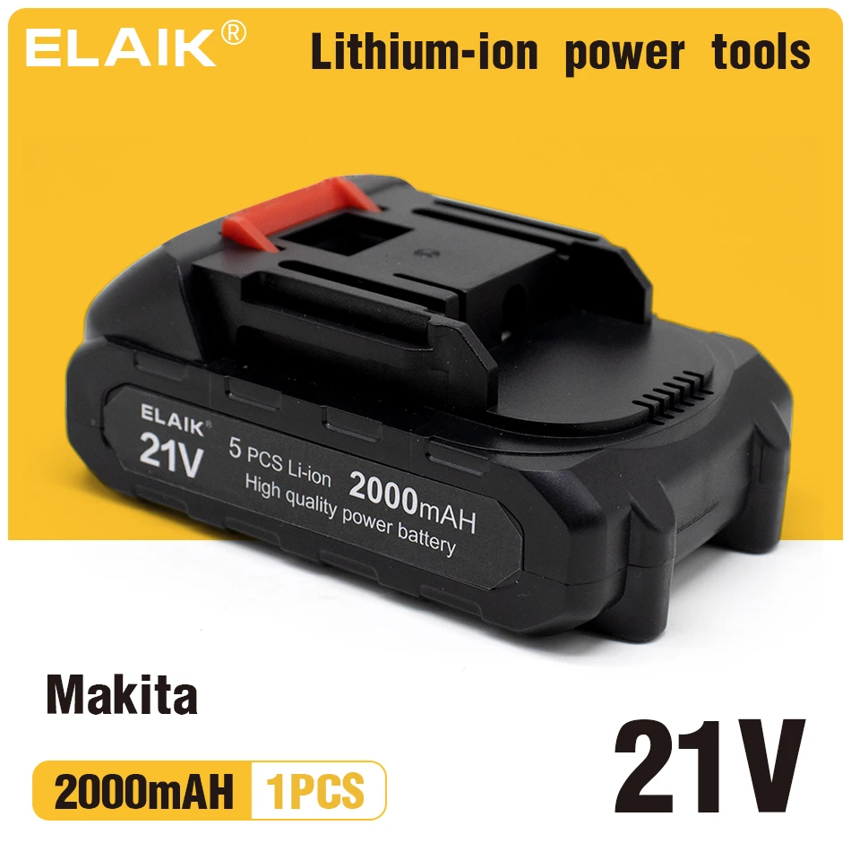 Подходит для: аккумуляторная батарея для электроинструмента Makita 18V21V 2000mAh