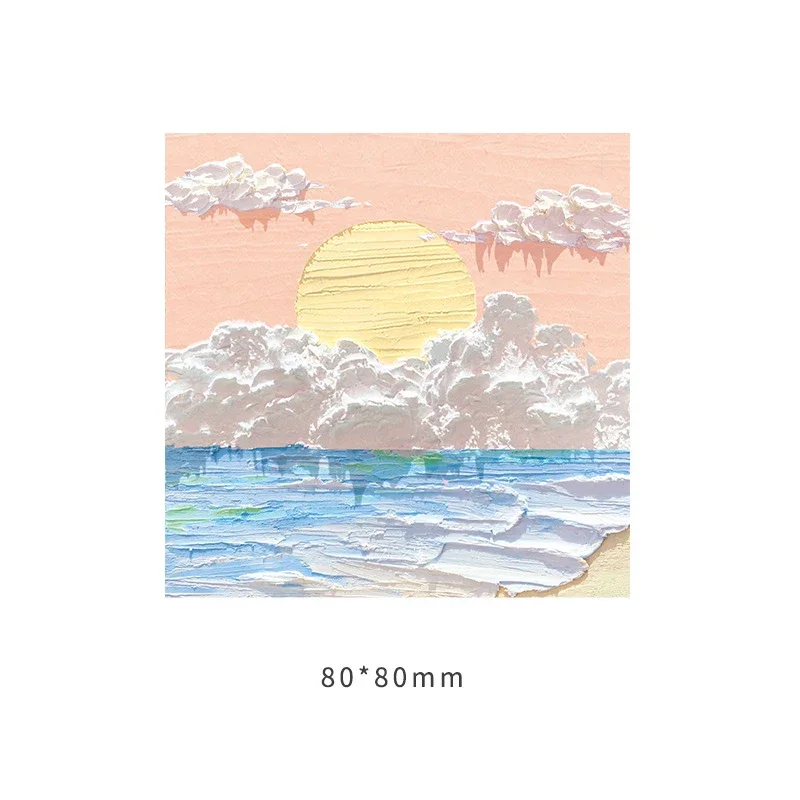 

Липкие заметки с пейзажем