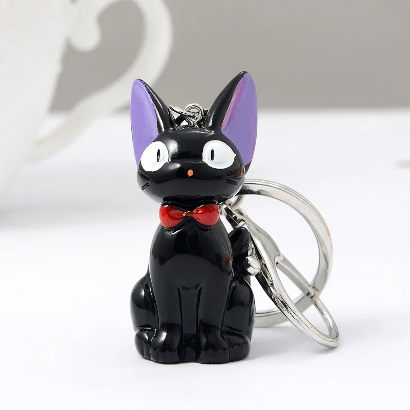 

Брелок для ключей с изображением чёрной кошки из аниме «Kiki's Delivery»