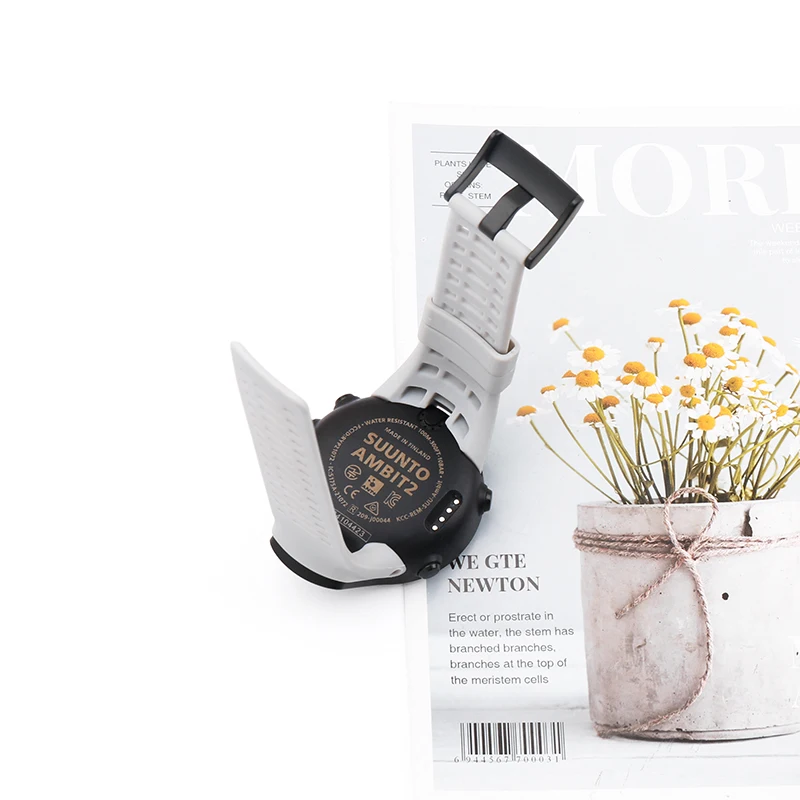 Men's rubber watch strap for SUUNTO AMBIT 1 2 2S 2R 3S 3R 3Peak Outdoor sports waterproof watch band ladies buckle accessories