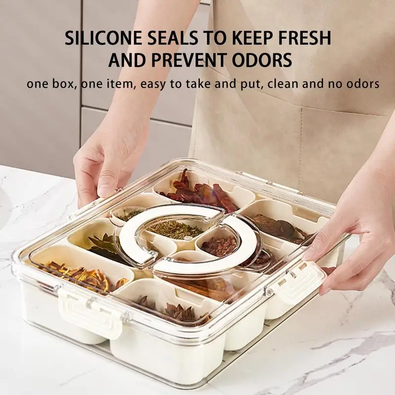 

Контейнер для хранения специй, 8 отделений