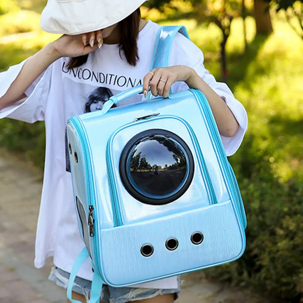 

Cat Backpack Outdoor Carrier Bags Travel Bag Outdoor Double Shoulder Bags for Pet Cats Packaging Handbags Dog Carrier Backpack