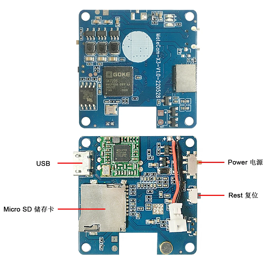 Фото Мини-камера X3 HD 1080P DIY Wi-Fi микро видеокамера беспроводной модуль видеорегистратор с питанием от батареи Camara №3