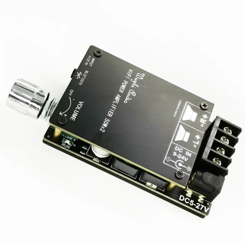 

Bluetooth 5.0 audio module TPA3116D2 stereo high-power digital HIFI level 2.0 power amplifier board 2x50W