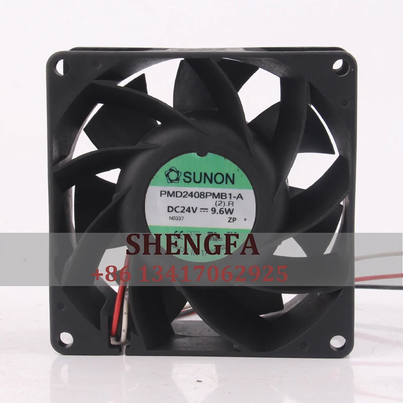 Sunon чехол Fan PMD2408PMB1-A 80*80*38MM 24V 9,6 W 8038, инверторный охлаждающий вентилятор