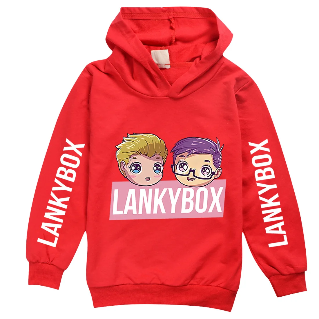 

Аниме Lankybox одежда для детей Lanky Box джемпер Детское пальто с длинным рукавом для маленьких девочек мультяшный свитер для мальчиков пуловер св...