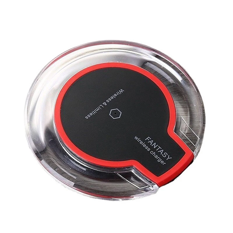 

5W Fast Wireless Charger Qi Charging Pad K9 Wireless Charger Crystal 5W Wireless Charging Feature Phone Wireless Transmitter