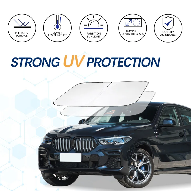 Солнцезащитный козырек на лобовое стекло для BMW X6 E71 2008 2009 2010 2011 2012 2013