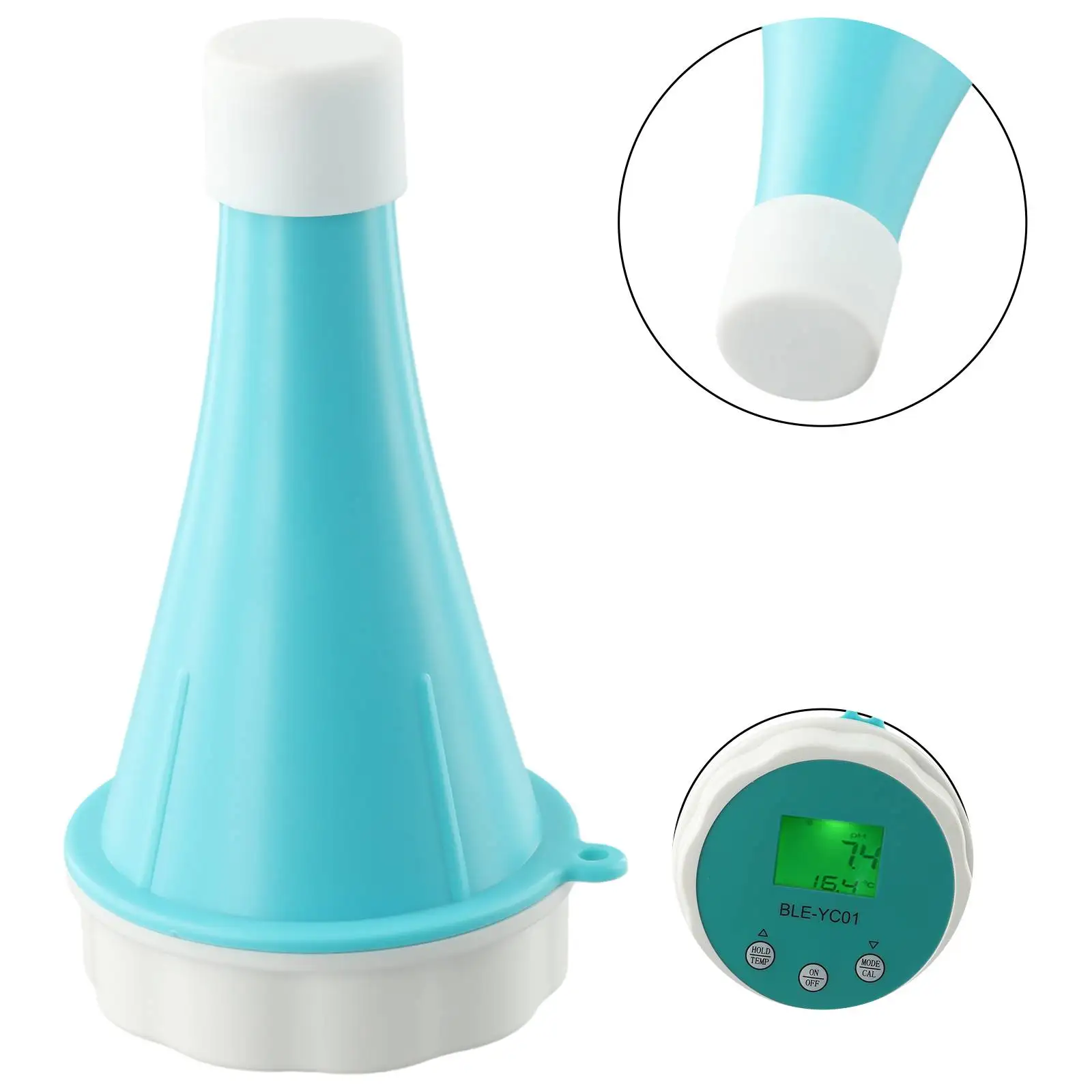 Совершенно новый тестер качества воды PH-метр 1 шт. 6 в приложение управление