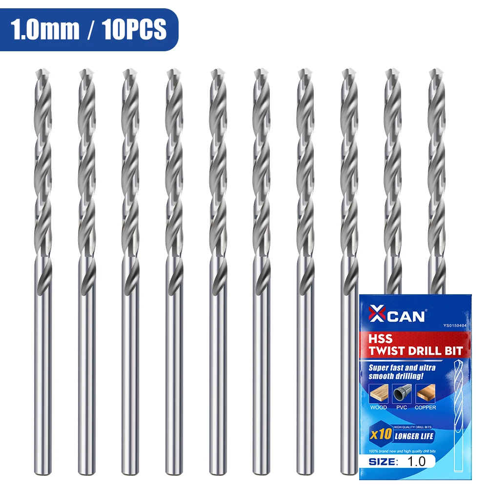 

XCAN Набор спиральных сверл 0,3-4,0 мм