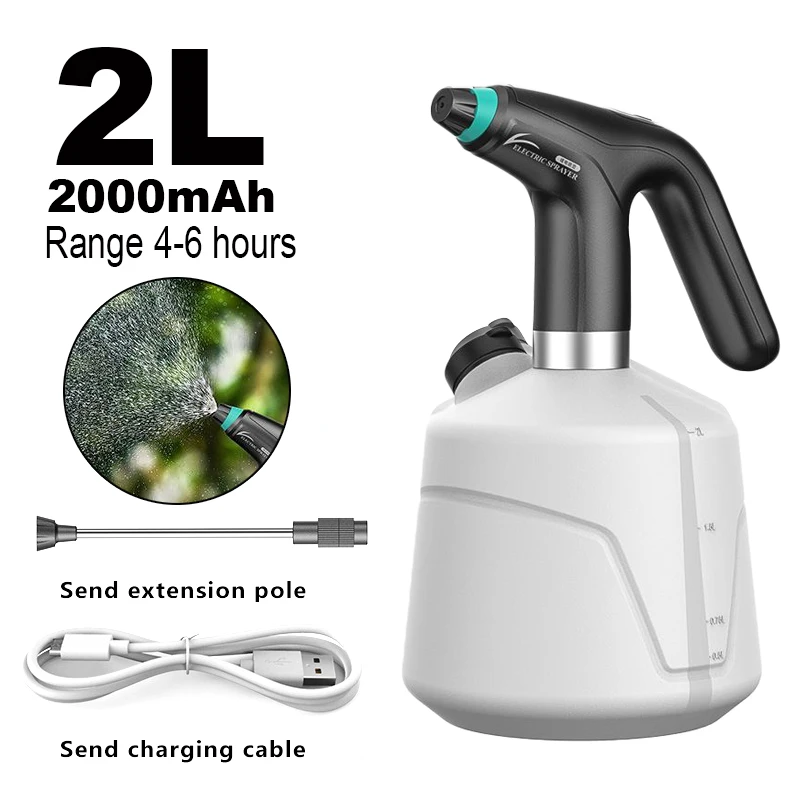 

2L Garden Disinfecting Sprayer Irrigation Tools Agricultural Electric Sprayer Household Automatic Sprayer