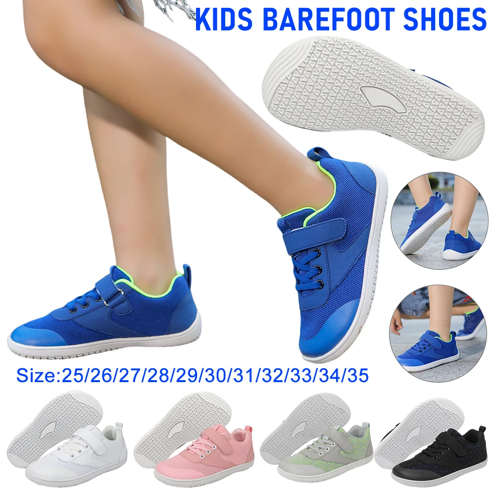 Кроссовки Детские с широким носком легкая дышащая спортивная обувь