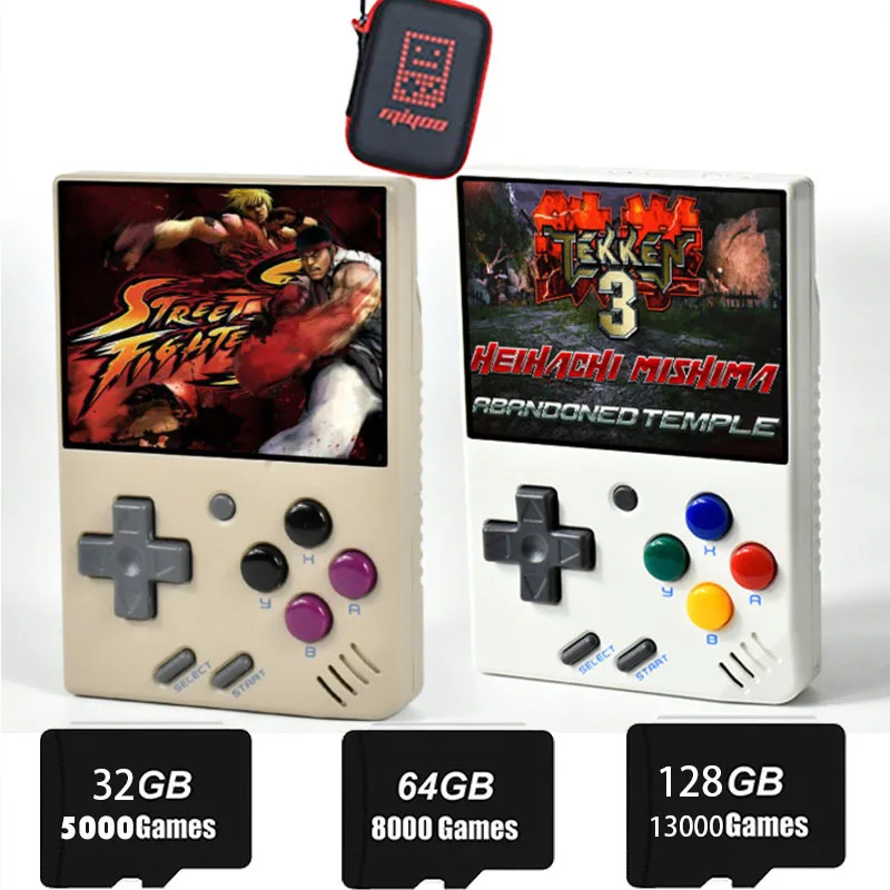 

Игровая консоль MIYOO MINI V2 V3, 128 ГБ, 2,8 дюйма, IPS HDScreen