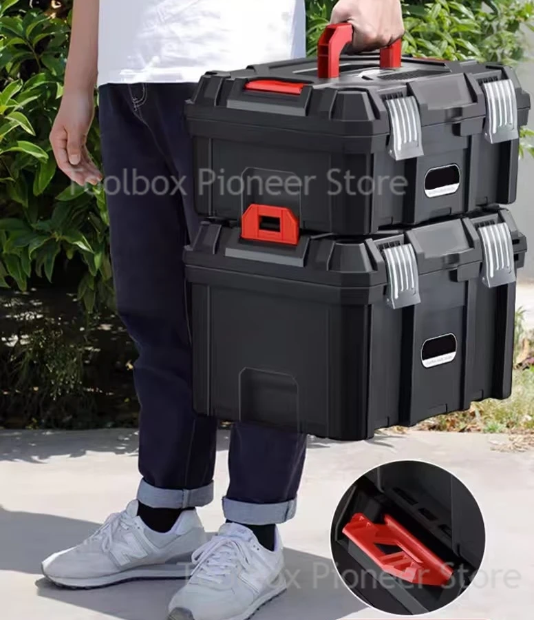 Пустой ящик для инструментов переносной штабелируемый аксессуар детали