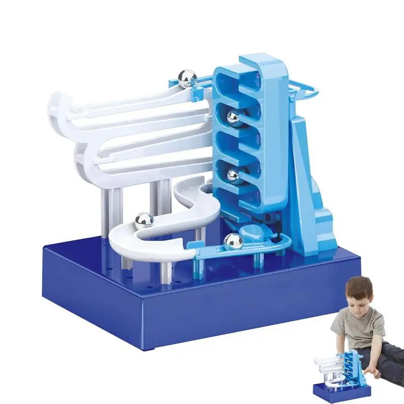 

3D Электрическая башня в виде шара в виде капли и рулона, развивающие игрушки с музыкой для детей 3-8 лет, подарок на день рождения