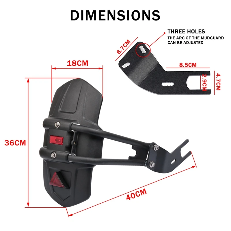 Новинка брызговик для Yamaha MT-09 FZ250 XJR400 XJR1200 FZIN FZ16 заднее крыло мотоцикла