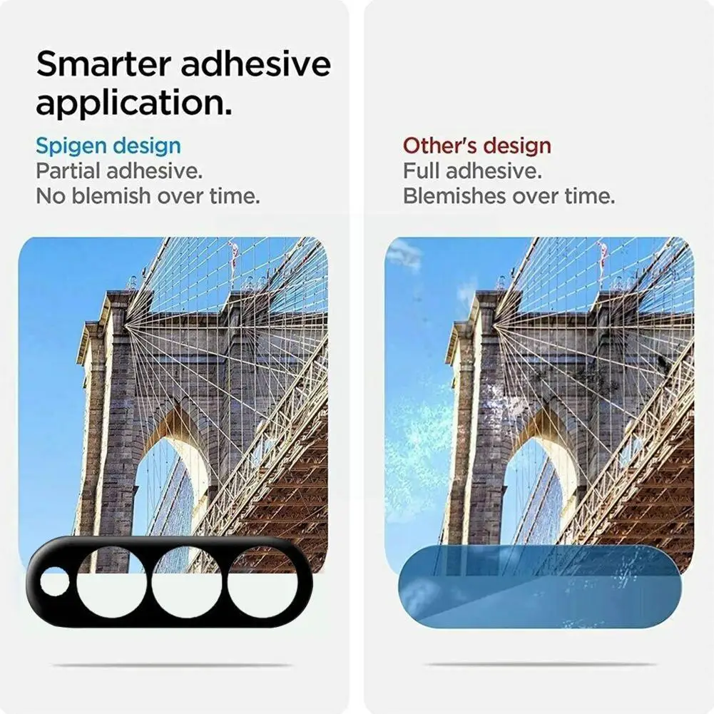 

3d-пленка для объектива камеры с закругленными краями и высокой передачей, полноэкранная Защитная крышка для объектива камеры Z Fold3 W2s1